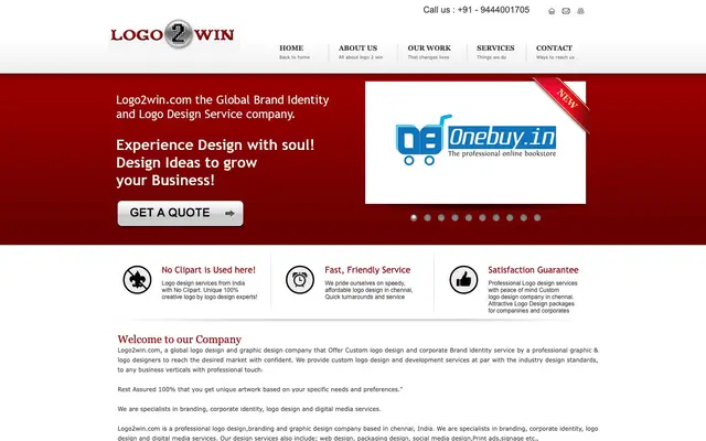 logo2win - Professional Logo Designers website
