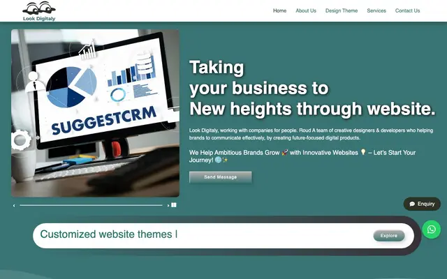 Look Digitaly website