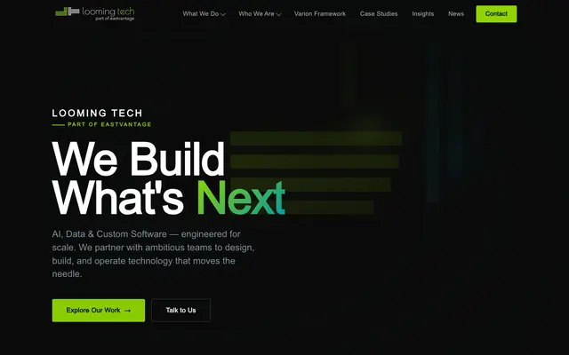Looming Tech website