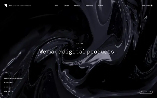 LOUD srl — Beyond Digital website