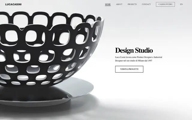 Luca Casini Design Studio - Casini Studio website