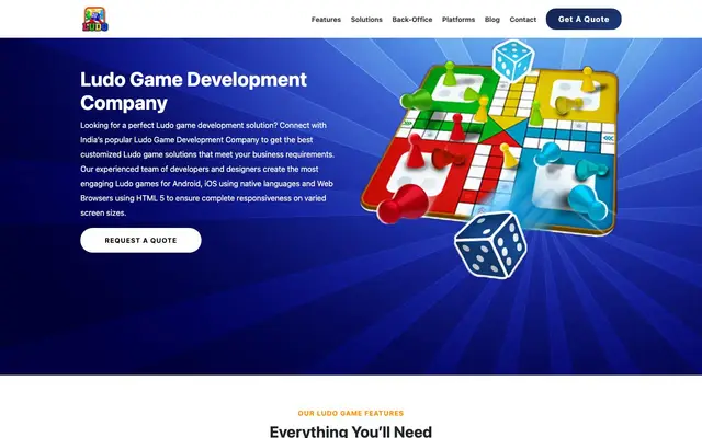 Ludo game development website