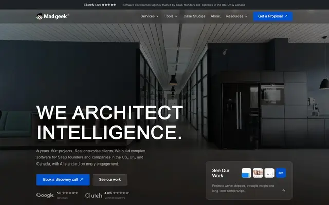 Madgeek website