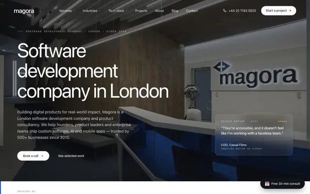 Magora website