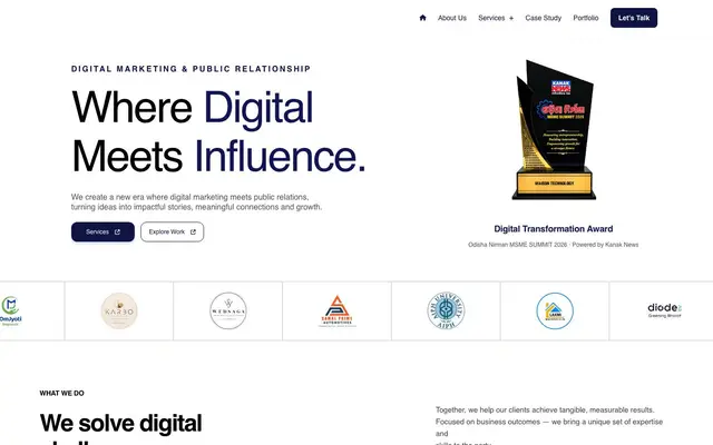 Maison Technology website