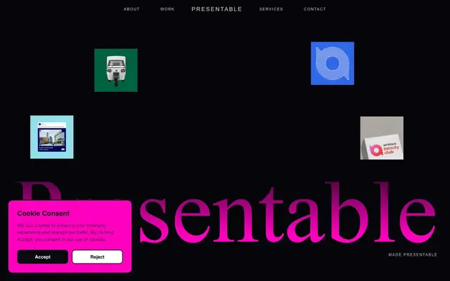 Presentable website