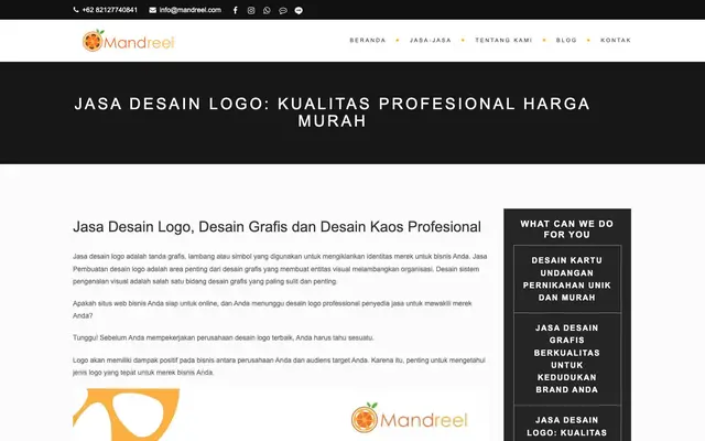 MD: Jasa Pembuatan Desain Logo, Jasa Desain Grafis & Banner/Spanduk, Bikin Desain Kaos Murah website