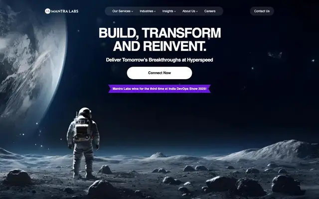 Mantra Labs website