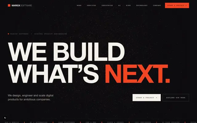 Mariox Software website