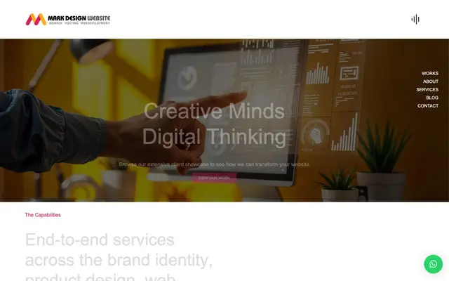 mark design, Web design Delhi agency mark design website a delhi web design agency providing website design website