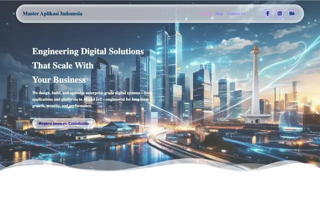 Master Aplikasi Indonesia website