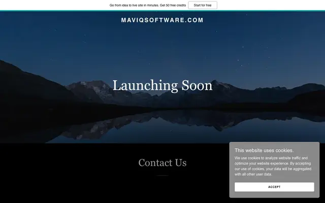 Maviq Software Pvt. Ltd. website