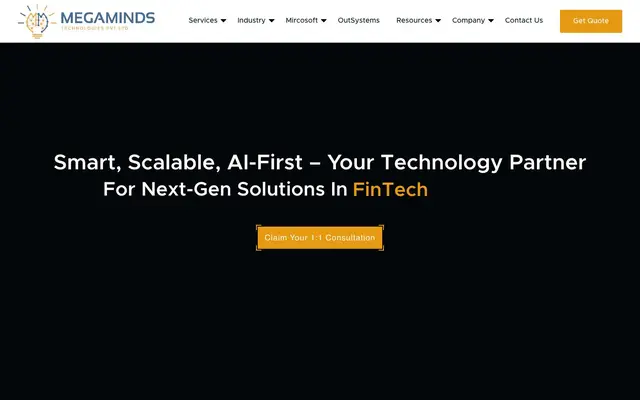 MegaMinds Technologies Private Limited website
