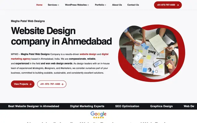 Megha Patel website