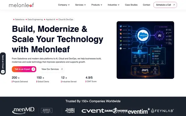 Melonleaf Consulting website