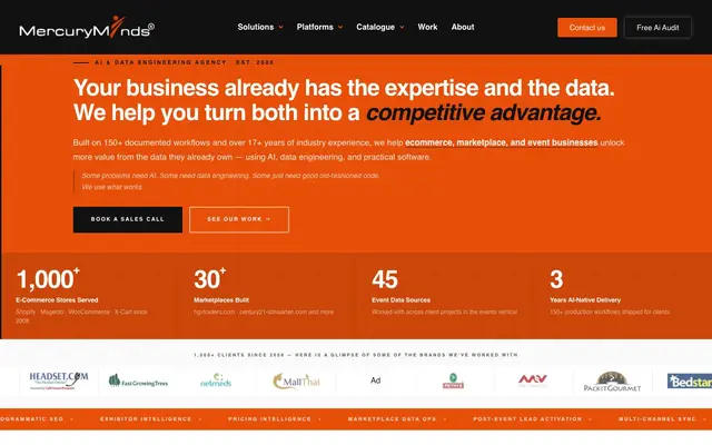 MercuryMinds website