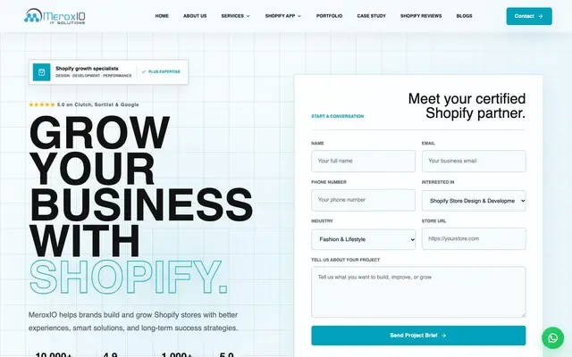 MeroxIO website