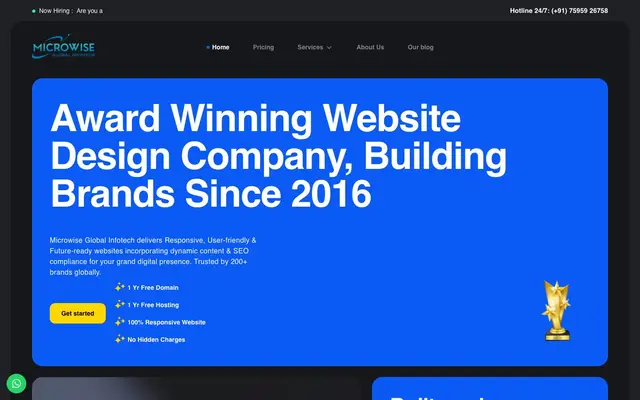 Microwise Global Infotech LLP website
