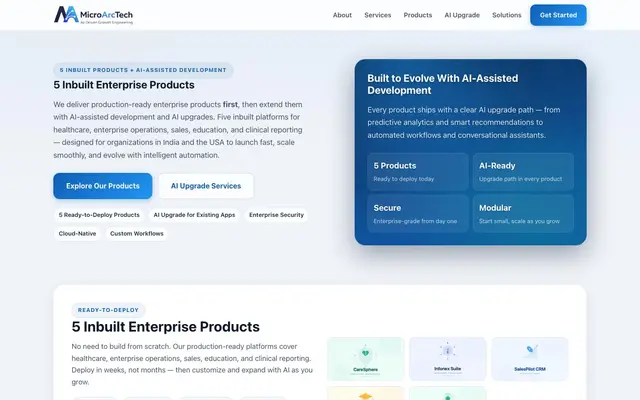 MicroArcTech website