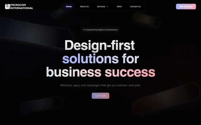 Microcom International website