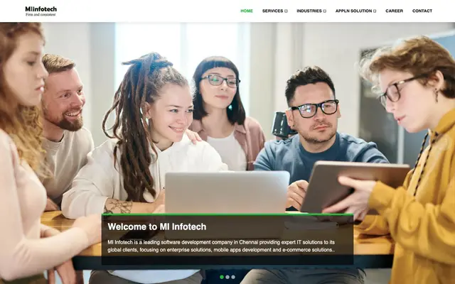 MI InfoTech website