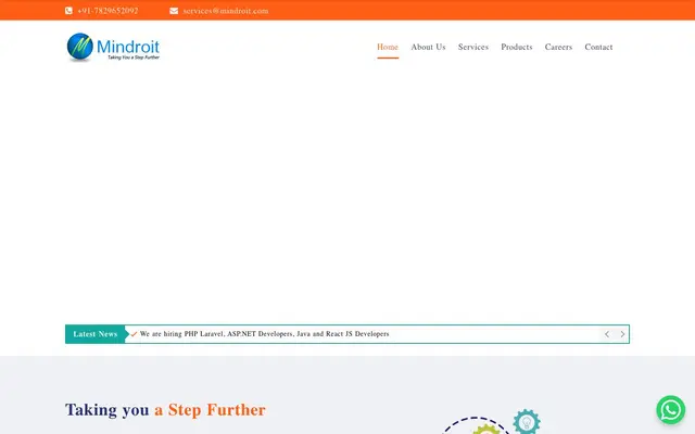 Mindroit Technologies Pvt Ltd website