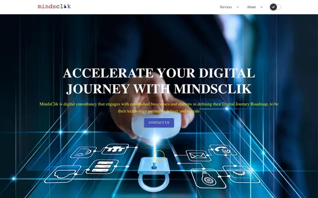 MindsClik Digital Solutions Private Limited website