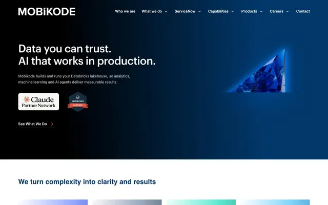 Mobikode Software Pvt. Ltd. website
