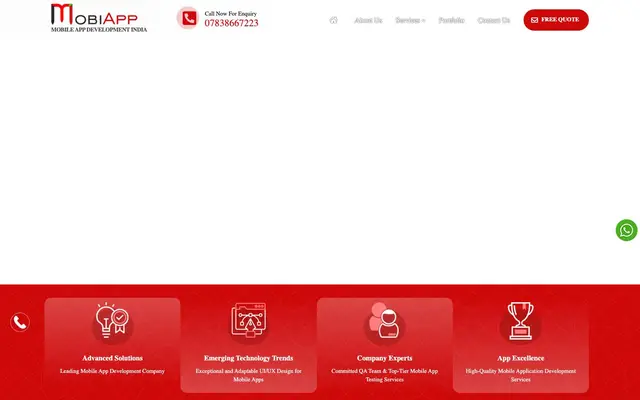 MobiApp website