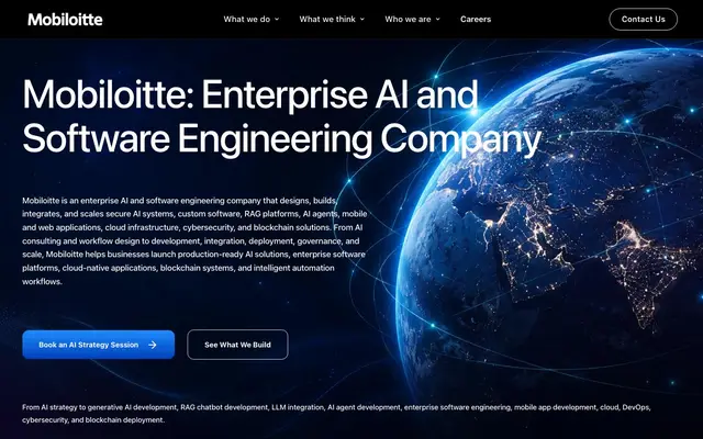 Mobiloitte Technologies India Pvt. Ltd. website