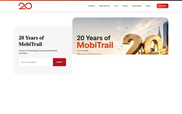 MobiTrail website