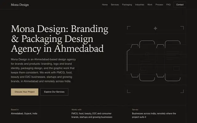 Mona Design website