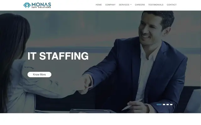 Monas Soft Solutions Private Limited website