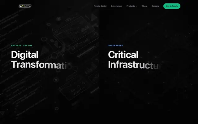 Monday Ventures website