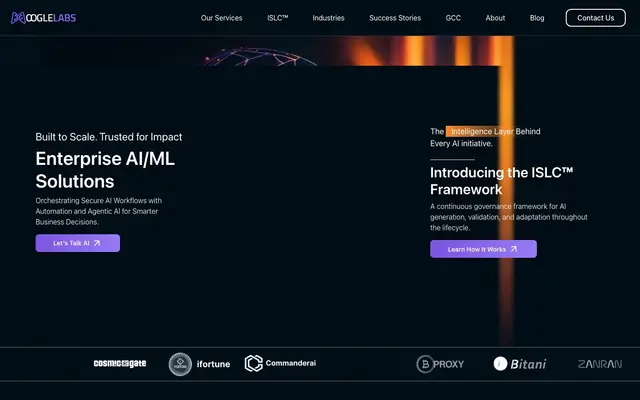 MoogleLabs | AI Development Company website