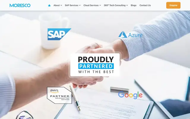 Moresco Software Services Pvt. Ltd.-AWS, AZURE… website