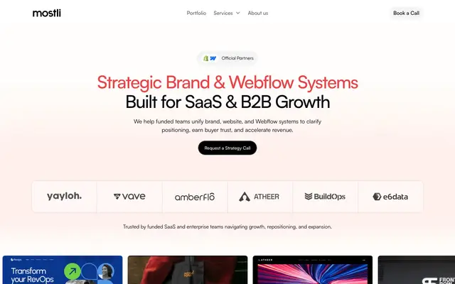 Mostli Digital Ventures LLP website