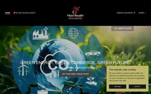 Mani Revathi Digital Fusion website