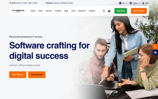 Ms Digital Branding website