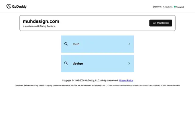 MUH Design website