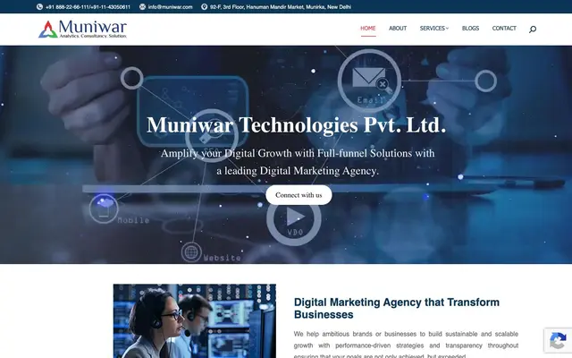 Muniwar Technologies Private Limited website