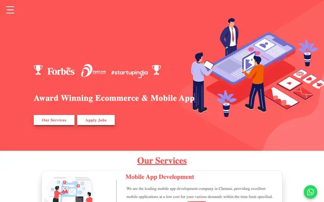 Muviereck Technologies Private Limited website