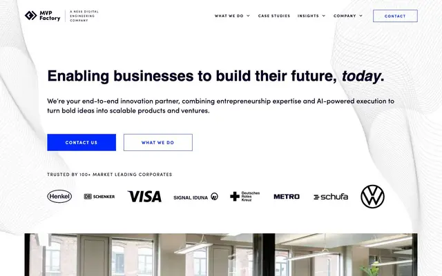 MVP Factory website