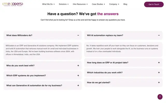 Mxicoders website