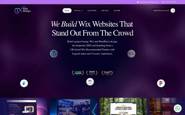 MX Web Design website