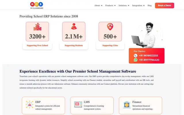 MyClassboard website