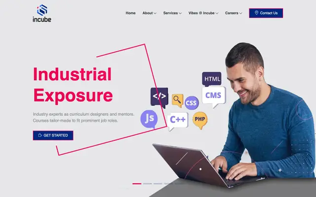 Incube website