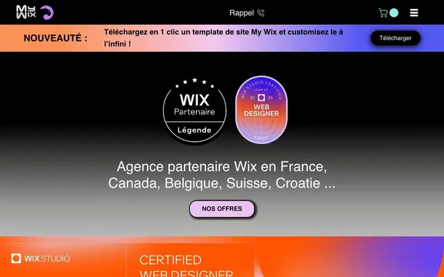 My Wix EOOD website
