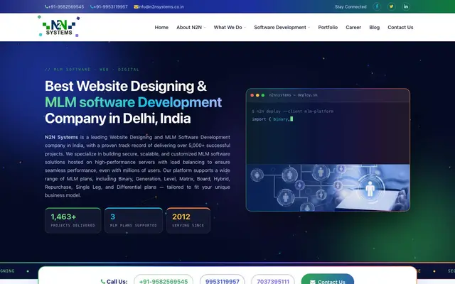 MLM Software Company in Delhi- Best MLM Software… website