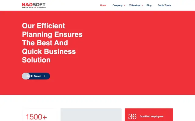 NADSOFT website